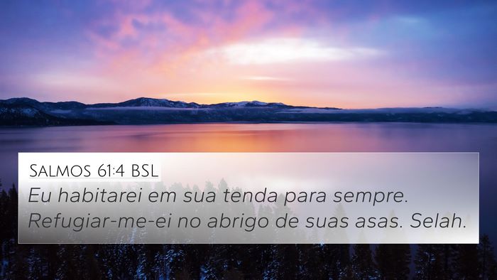 Salmos 61:4 BSL Bible Verse Image