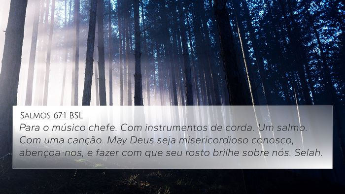 Salmos 67:1 BSL Bible Verse Image