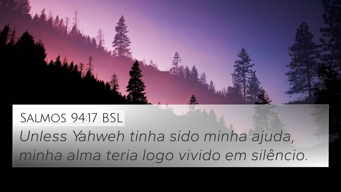Salmos 94:17 BSL Bible Verse Image