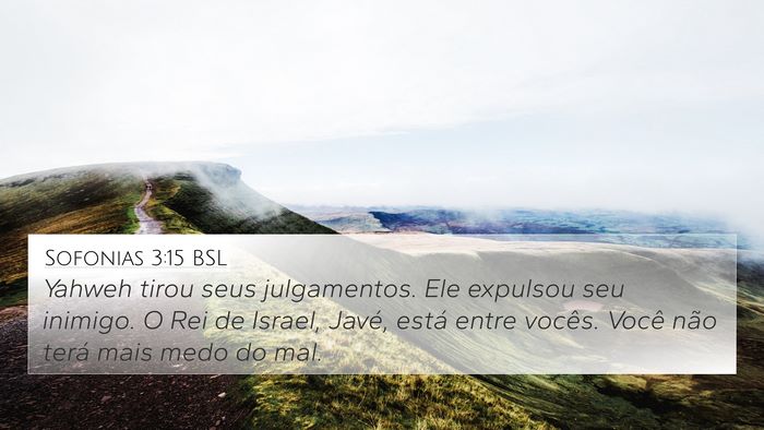 Sofonias 3:15 BSL Bible Verse Image