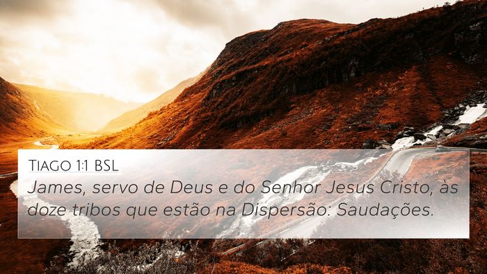 Tiago 1:1 BSL Bible Verse Image