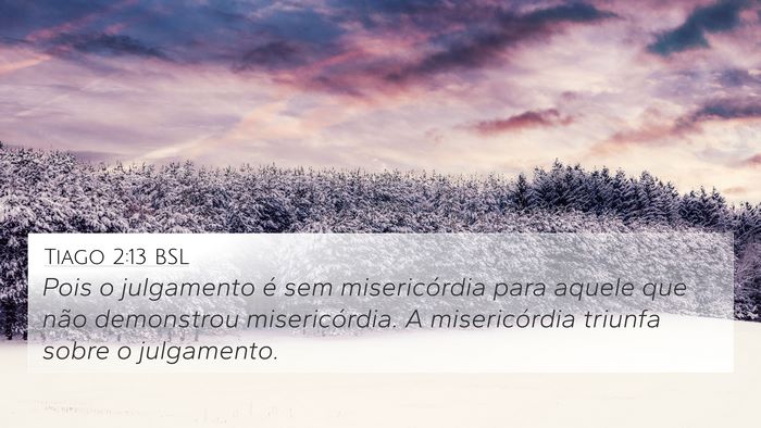 Tiago 2:13 BSL Bible Verse Image