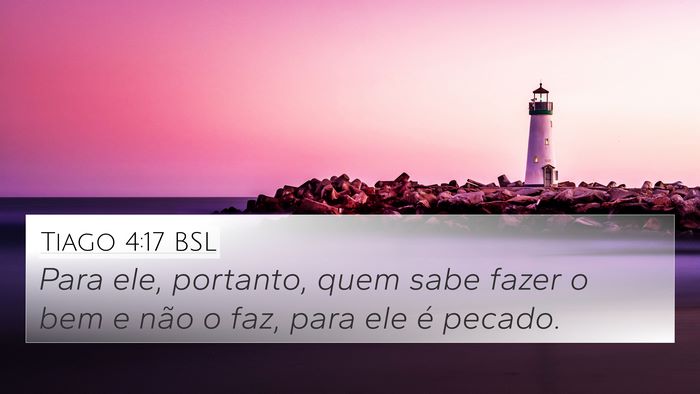 Tiago 4:17 BSL Bible Verse Image