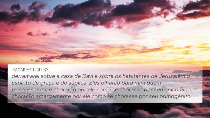 Zacarias 12:10 BSL Bible Verse Image