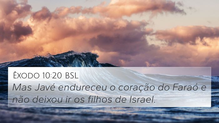 Êxodo 10:20 BSL Bible Verse Image