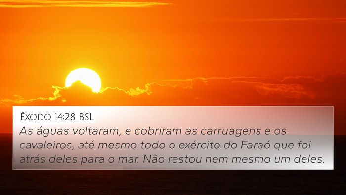 Êxodo 14:28 BSL Bible Verse Image