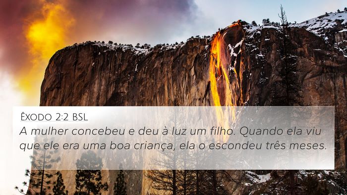 Êxodo 2:2 BSL Bible Verse Image