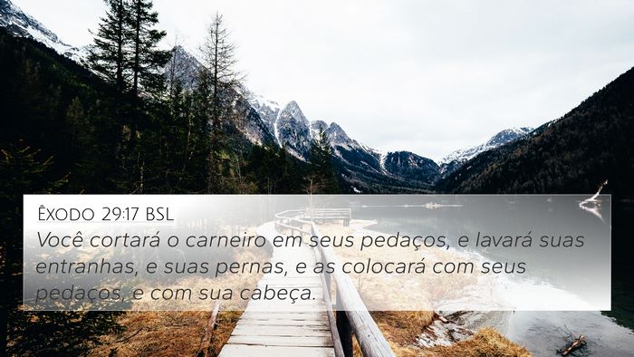 Êxodo 29:17 BSL Bible Verse Image