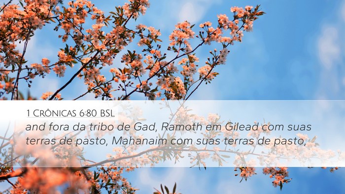 1 Crônicas 6:80 BSL Bible Verse Image