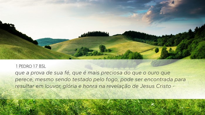 1 Pedro 1:7 BSL Bible Verse Image