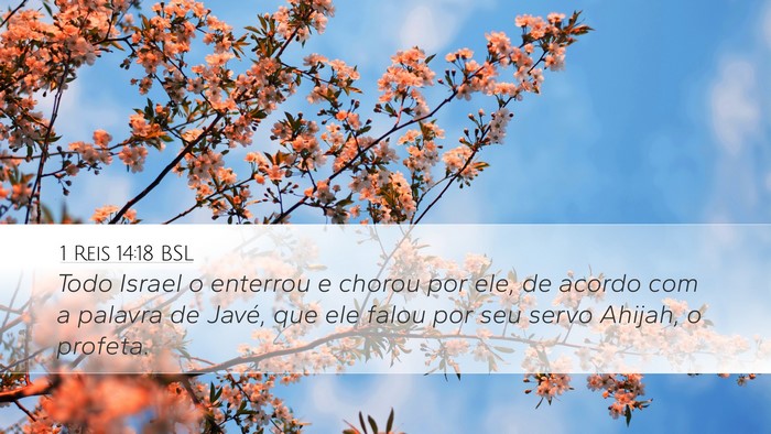 1 Reis 14:18 BSL Bible Verse Image