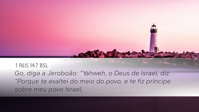 1 Reis 14:7 BSL Bible Verse Image