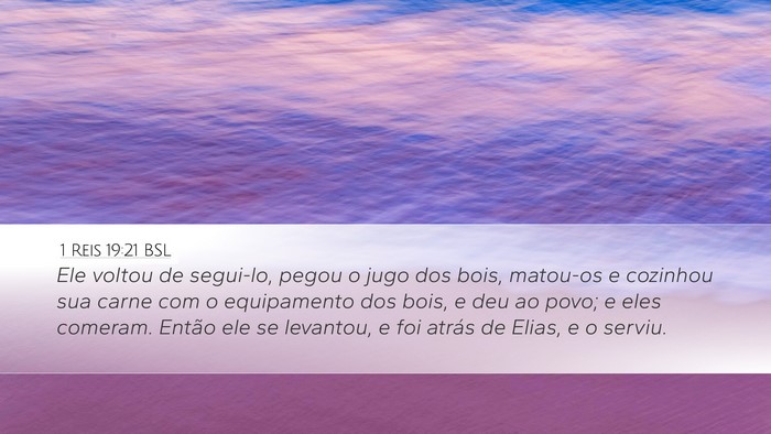1 Reis 19:21 BSL Bible Verse Image