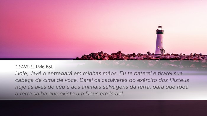 1 Samuel 17:46 BSL Bible Verse Image