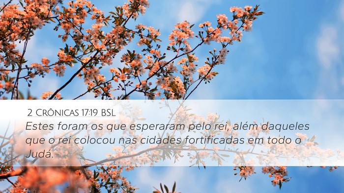 2 Crônicas 17:19 BSL Bible Verse Image
