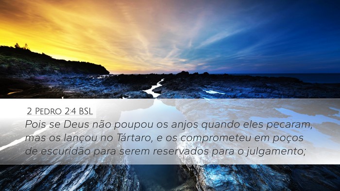 2 Pedro 2:4 BSL Bible Verse Image