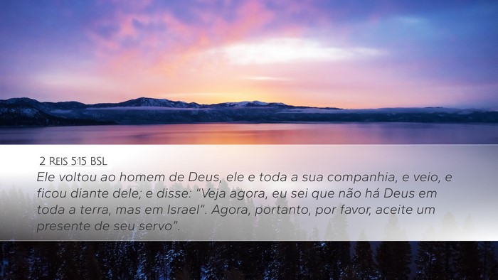 2 Reis 5:15 BSL Bible Verse Image