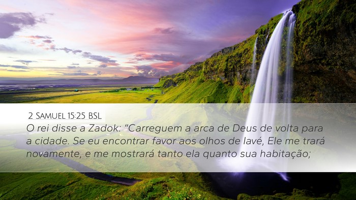 2 Samuel 15:25 BSL Bible Verse Image