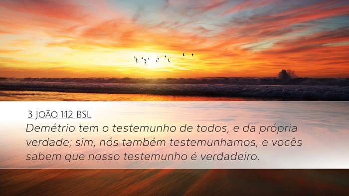 3 João 1:12 BSL Bible Verse Image