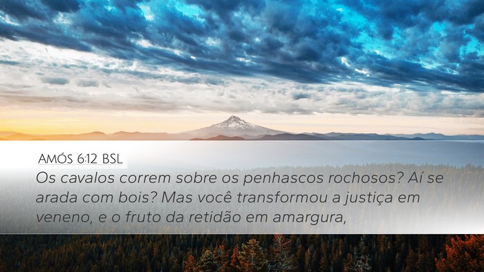 Amós 6:12 BSL Bible Verse Image