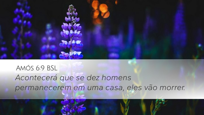 Amós 6:9 BSL Bible Verse Image