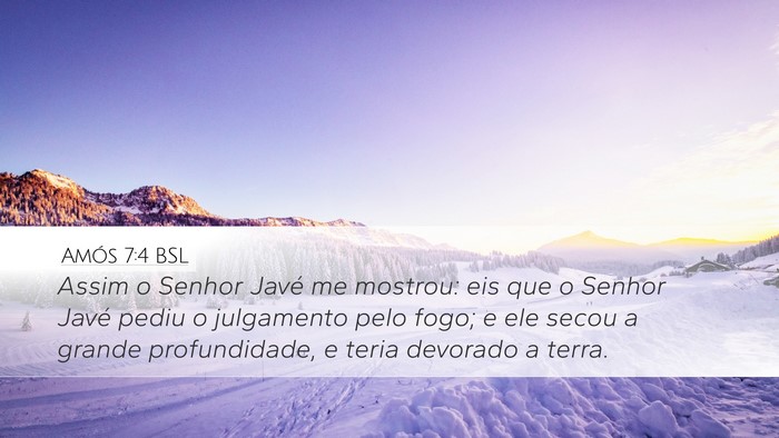 Amós 7:4 BSL Bible Verse Image