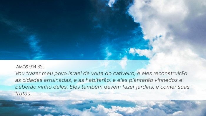Amós 9:14 BSL Bible Verse Image