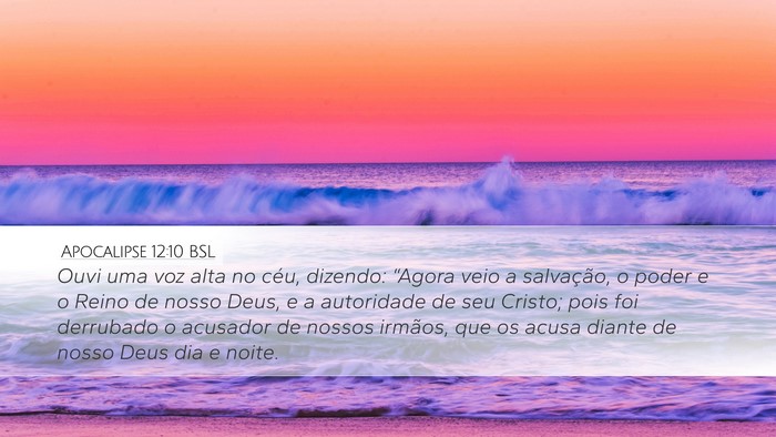 Apocalipse 12:10 BSL Bible Verse Image