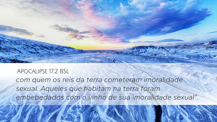 Apocalipse 17:2 BSL Bible Verse Image