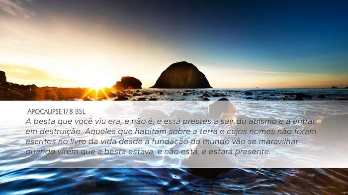 Apocalipse 17:8 BSL Bible Verse Image