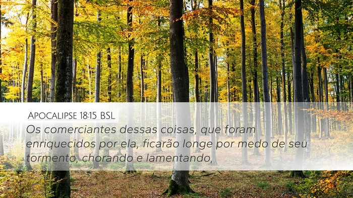 Apocalipse 18:15 BSL Bible Verse Image