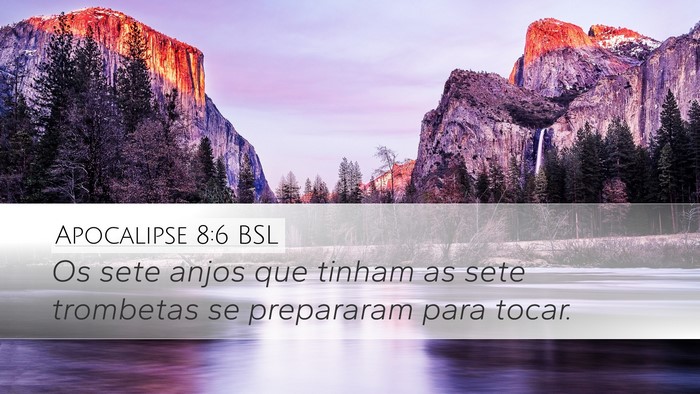 Apocalipse 8:6 BSL Bible Verse Image