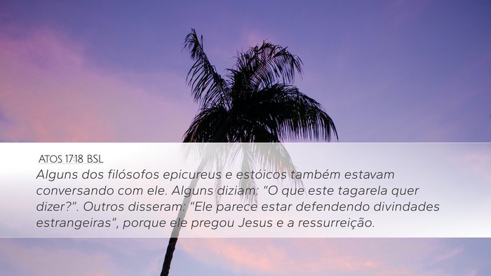 Atos 17:18 BSL Bible Verse Image