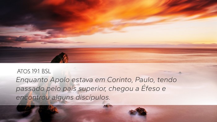 Atos 19:1 BSL Bible Verse Image