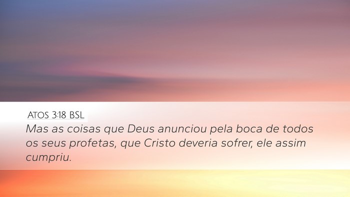 Atos 3:18 BSL Bible Verse Image