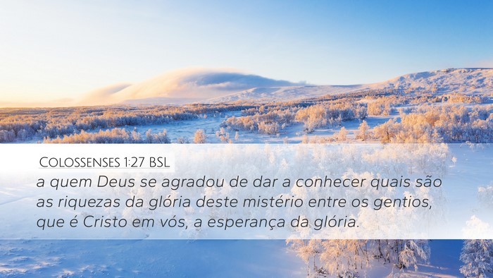 Colossenses 1:27 BSL Bible Verse Image