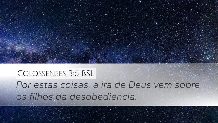 Colossenses 3:6 BSL Bible Verse Image