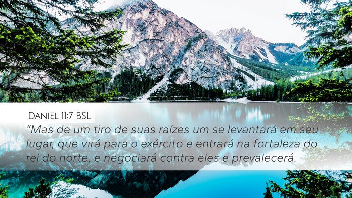 Daniel 11:7 BSL Bible Verse Image