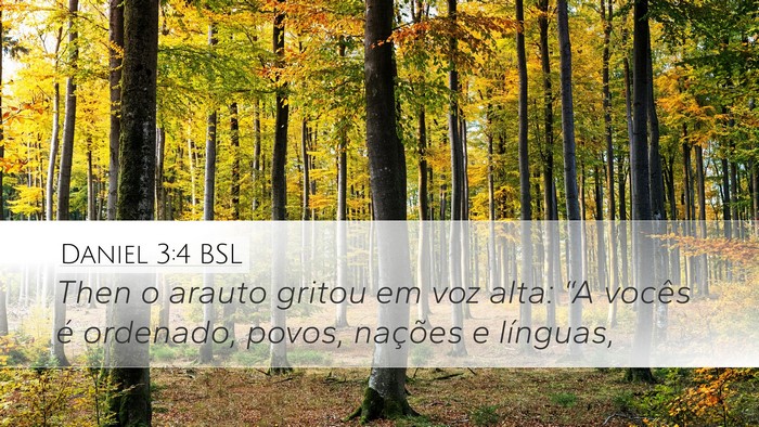 Daniel 3:4 BSL Bible Verse Image