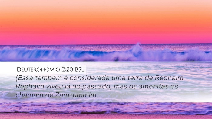 Deuteronômio 2:20 BSL Bible Verse Image