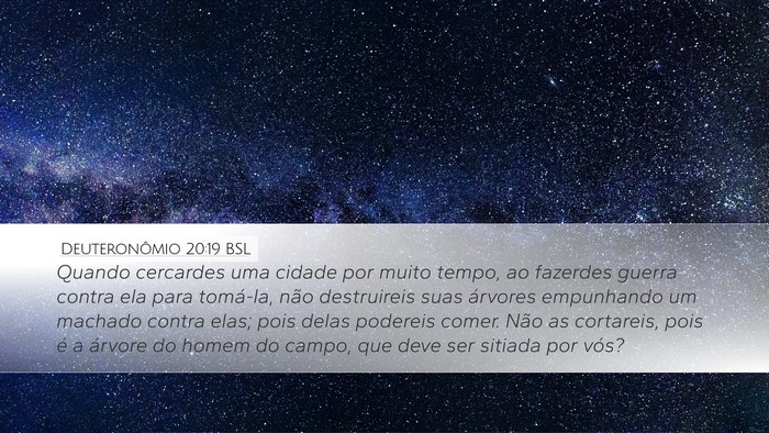 Deuteronômio 20:19 BSL Bible Verse Image