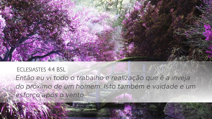 Eclesiastes 4:4 BSL Bible Verse Image