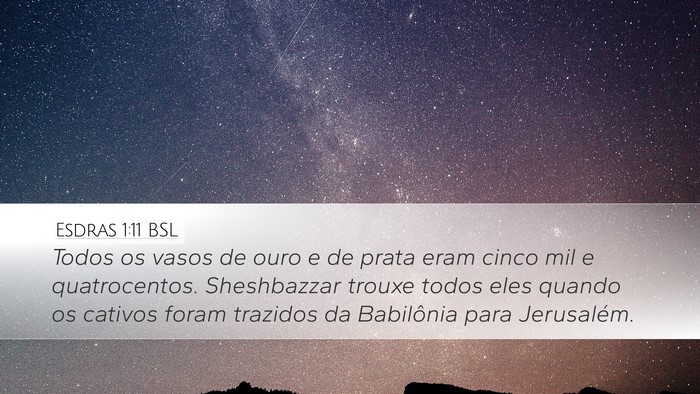 Esdras 1:11 BSL Bible Verse Image