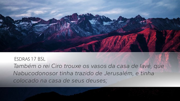 Esdras 1:7 BSL Bible Verse Image