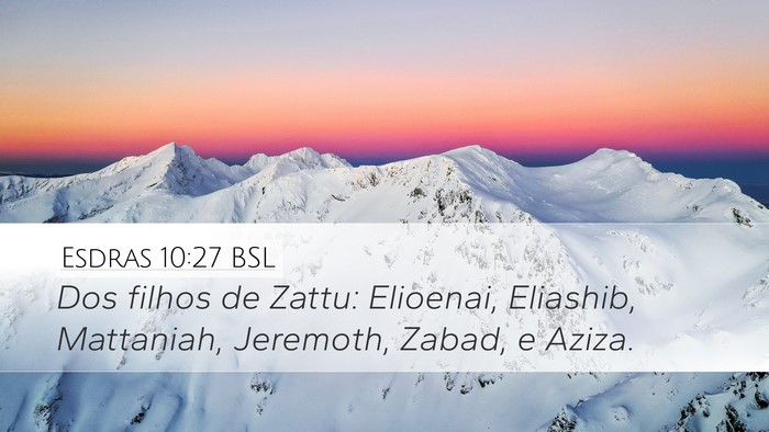 Esdras 10:27 BSL Bible Verse Image