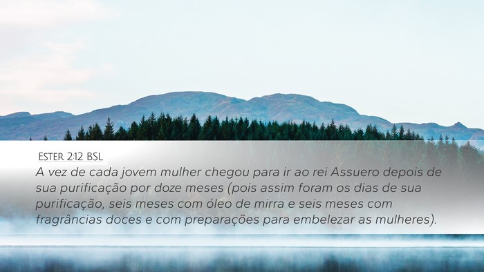 Ester 2:12 BSL Bible Verse Image
