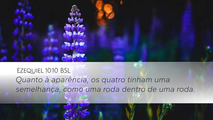 Ezequiel 10:10 BSL Bible Verse Image