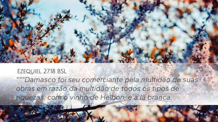 Ezequiel 27:18 BSL Bible Verse Image