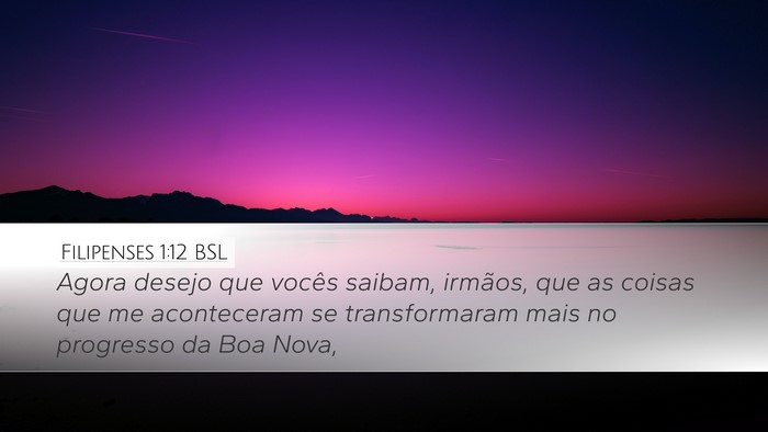 Filipenses 1:12 BSL Bible Verse Image