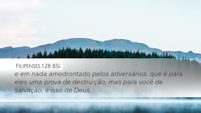 Filipenses 1:28 BSL Bible Verse Image